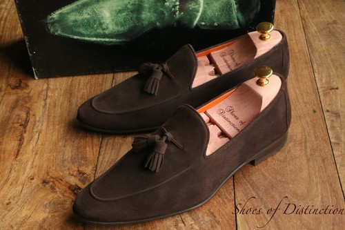 Magnanni brown suede tasselled - magnanni,